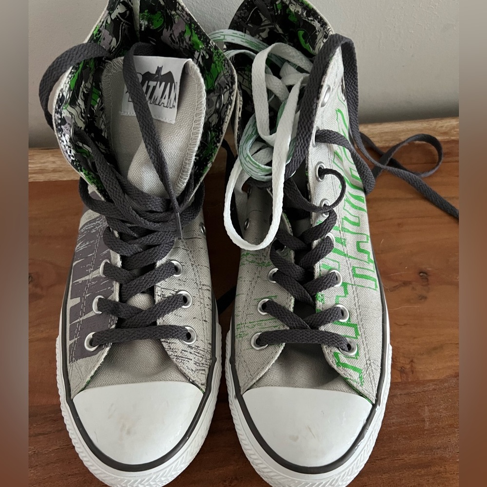 Converse All Star Batman and Joker high tops